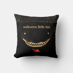 Coussin Gros requin foncé