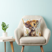 Coussin Grossesse fleurie Safari Cheetah Cub (Chaise)