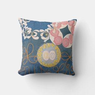 Coussin Groupe Enfance IV par Hilma af Klint 