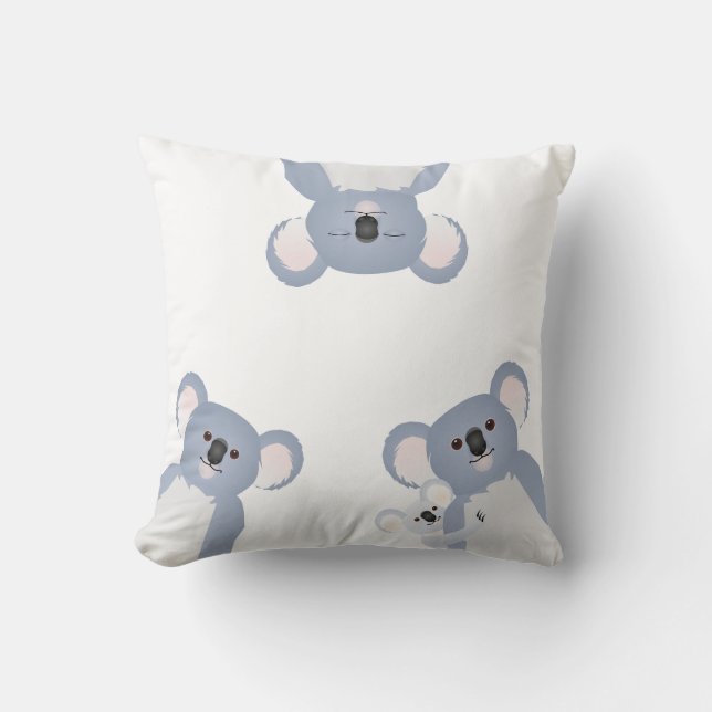 Coussin Groupe Gray Koala aimable suspendu (Recto)