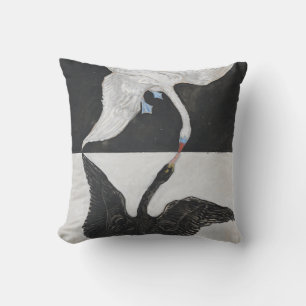 Coussin Groupe IX SUW Le Cygne n°1 par Hilma af Klint