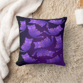 Coussin Groupe mignon pourpre Neon Kitten (Couverture)
