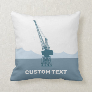 Coussin Grue du chantier naval
