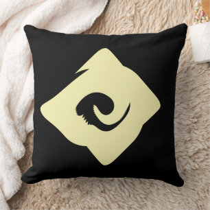 Coussin Grunge Esthétique Fractage Art