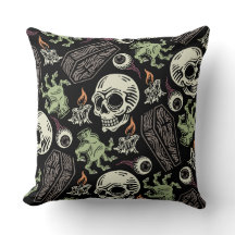 Grunge Halloween éffrayant Design crâne