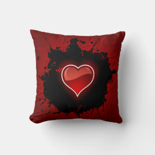 Coussin Grunge Heart