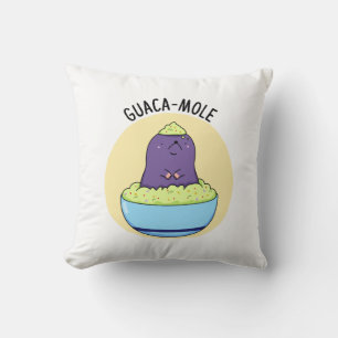 Coussin Guacamole Funny Mole Dans Guacamole Dip Pun