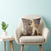 Coussin Guépard 19 jours petit mâle (Chaise)