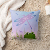Coussin guérir des libellules de grenouille statistiques d (Couverture)