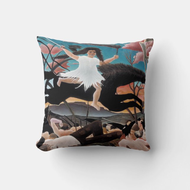 Coussin Guerre, Henri Rousseau, 1894 (Recto)