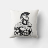 Coussin guerrier spartiate (Verso)
