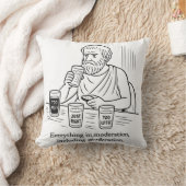 Coussin Guide d'Aristote pour la modération (Couverture)