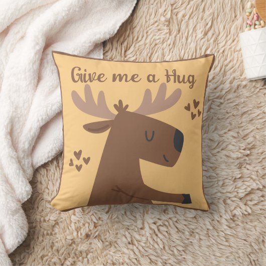 Coussin Guillemet de cerf mignon (Couverture)