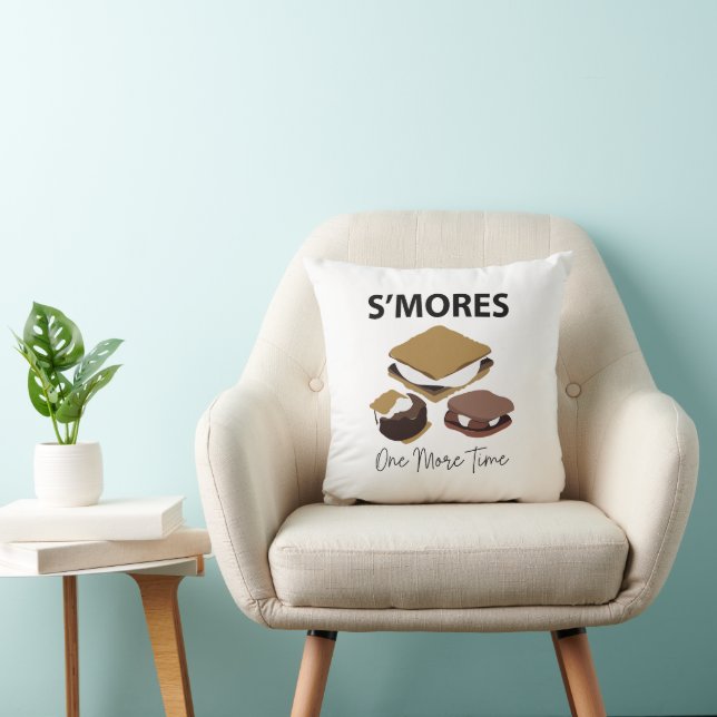 Coussin Guimauves S'mores Dessert Encore Une Fois Smore (Chaise)
