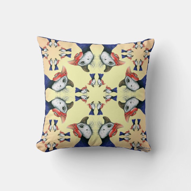 Coussin Guineas Partout ! (Recto)