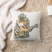 Coussin Guitar Blues Man - Sentez-le (Couverture)