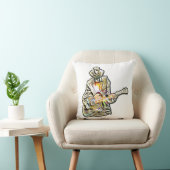 Coussin Guitar Blues Man - Sentez-le (Chaise)