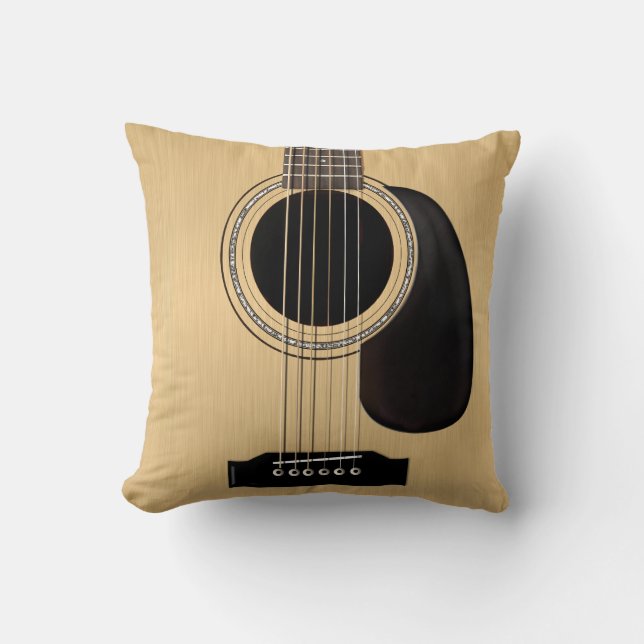 Coussin Guitare acoustique (Recto)