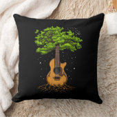 Coussin Guitare Acoustique Arbre De Vie (Couverture)