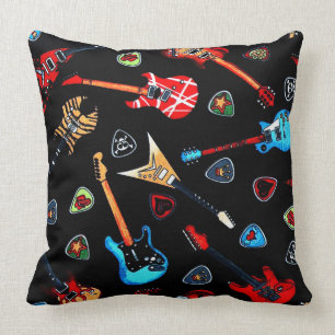 Coussin Guitare de rock électrique