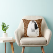 Coussin Guitare électrique britannique Iconic Teardrop (Chaise)