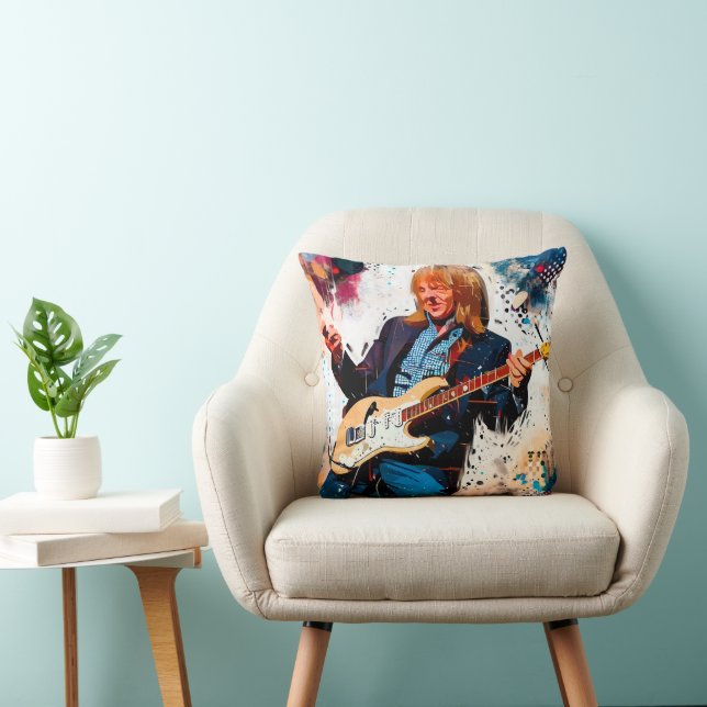 Coussin guitariste cool (Chaise)