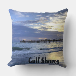Coussin Gulf Shores Alabama Beach Sunrise Pier