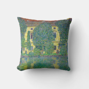 Coussin Gustav Klimt - Château Kammer am Attersee III