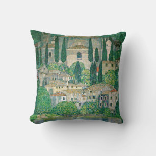 Coussin Gustav Klimt - Église à Cassone