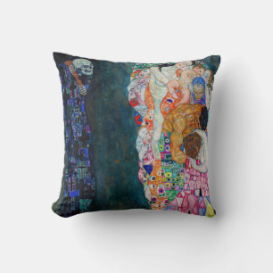 Coussin Gustav Klimt - La Mort et la Vie