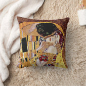 Coussin Gustav Klimt - Le Baiser - Art Nouveau Ancien (Couverture)