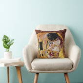 Coussin Gustav Klimt - Le Baiser - Art Nouveau Ancien (Chaise)