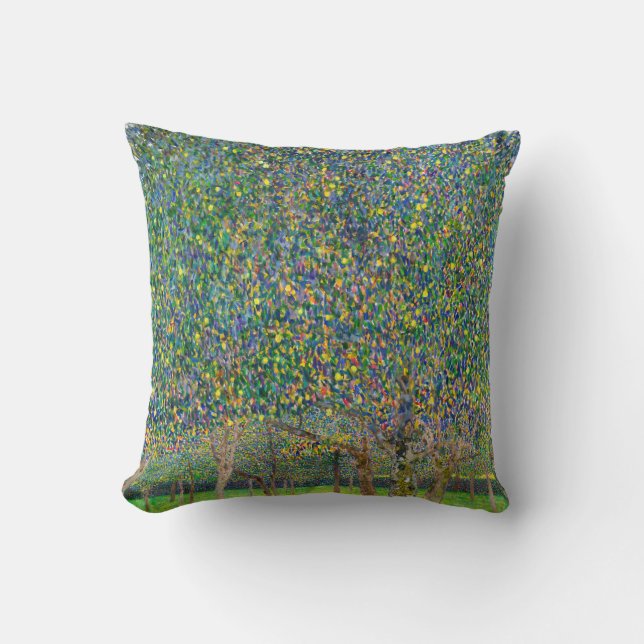 Coussin Gustav Klimt - Poirier (Recto)