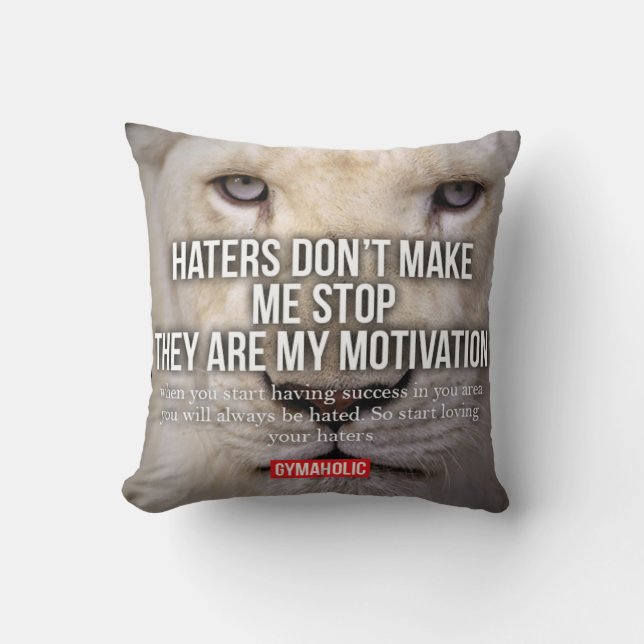 Coussin Gym pour la motivation (Recto)