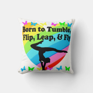 COUSSIN GYMNAST EST NÉE À LA CONCEPTION DE TUMBLE ET DE VO