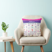 Coussin Gymnaste Phénoménal fou de la gymnastique (Chaise)