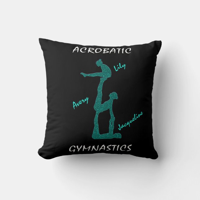 Coussin Gymnastique acrobatique Jetez l'oreiller avec jusq (Recto)