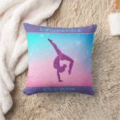 Coussin Gymnastique Étincelle Pastel Girly Jetez l'oreille (Couverture)