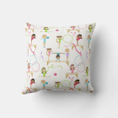 Coussin Gymnastique multicolore mignonne Motif pour enfant (Verso)