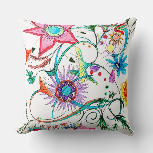 Coussin Gypsy Garden (Recto)