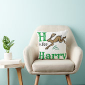 Coussin H est pour bébé garçon Harry (Chaise)