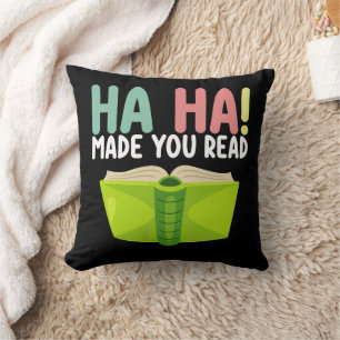 Coussin Ha Ha vous a fait lire Funny Teacher