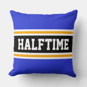 Coussin HALFTIME Fun Navy Bleu Jaune Noir Sportpes Sportpe