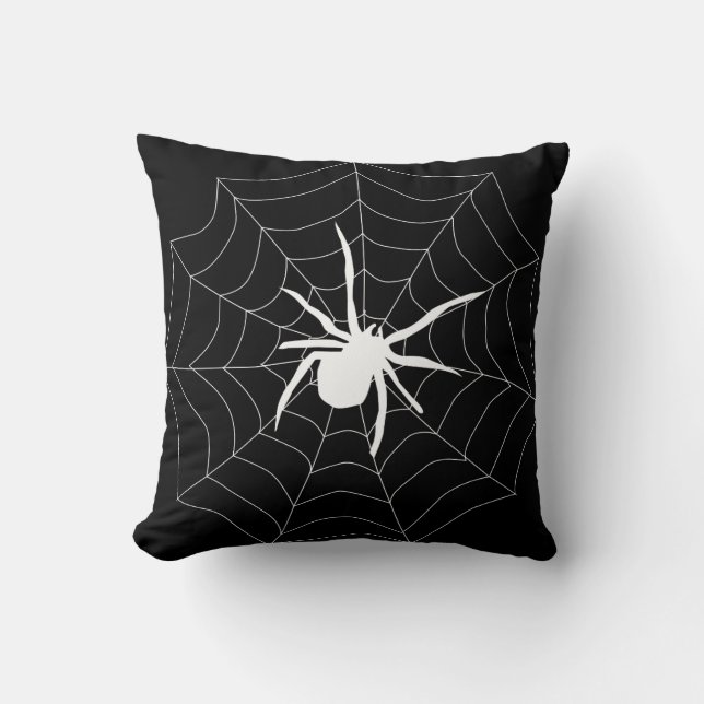 Coussin Halloween amusant et heureux (Recto)