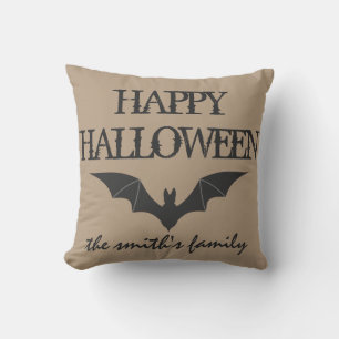 Coussin Halloween amusant et heureux Trick or Treat avec c