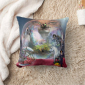 Coussin Halloween boule de cristal Jeu d'oreiller (Couverture)