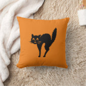 Coussin Halloween chat noir (Couverture)