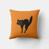 Coussin Halloween chat noir (Verso)