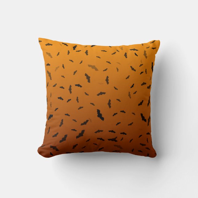 Coussin Halloween - Chauves-souris (Recto)