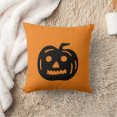 Coussin Halloween citrouille (Couverture)